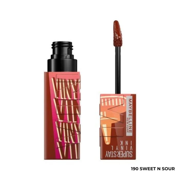 Maybelline New York - Brillant à lèvres Superstay Vinyl Sauce LTD 190