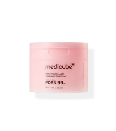 Medicube PDRN Pink Collagen Toning Gel Toner Pad 120Ml 70Pads