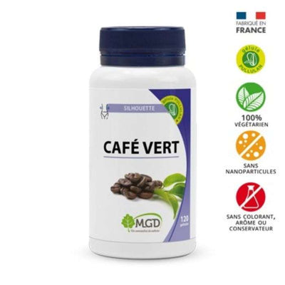 Mgd Cafe Vert 120 Gelules