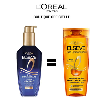 L'oréal paris elseve extra midnight serum 100ml - shampooing offert