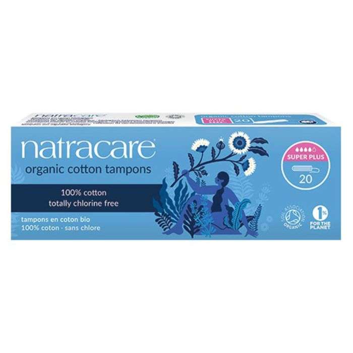 Natracare Tampons Coton Super Plus 20