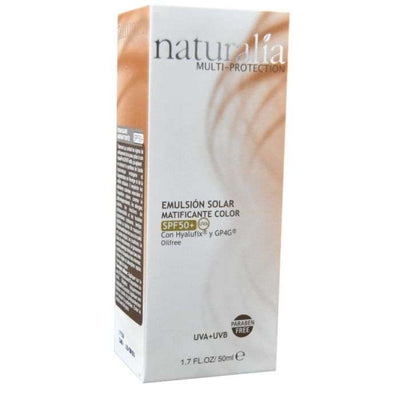 Naturalia Emulsion Solaire Matifiante Couleur 50 ml SPF 50+