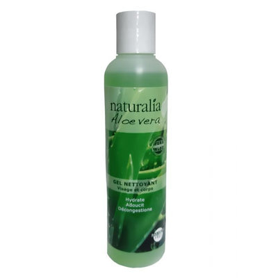 Naturalia aloe vera gel nettoyant visage et corps 200 ml