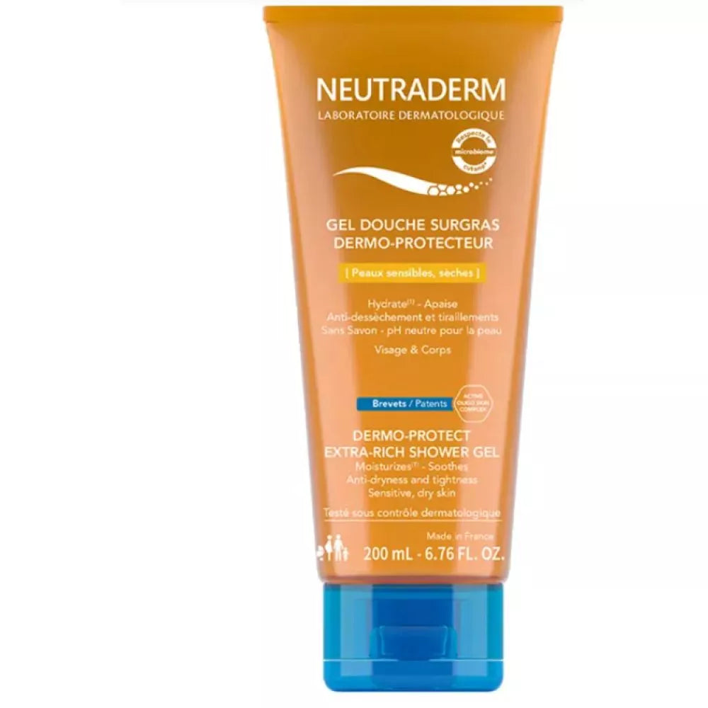 Neutraderm Gel Douche Surgras Dermo-Protecteur 200 ml
