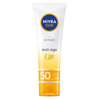 Nivea Sun Uv Face Anti-Age Q10 Spf50 50Ml