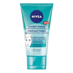 NIVEA Gommage Nettoyant Quotidien 150ml – Exfoliant Doux & Purifiant pour Tous Types de Peaux