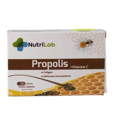 Nutrilab Propolis + Vitamine C 30Gelules