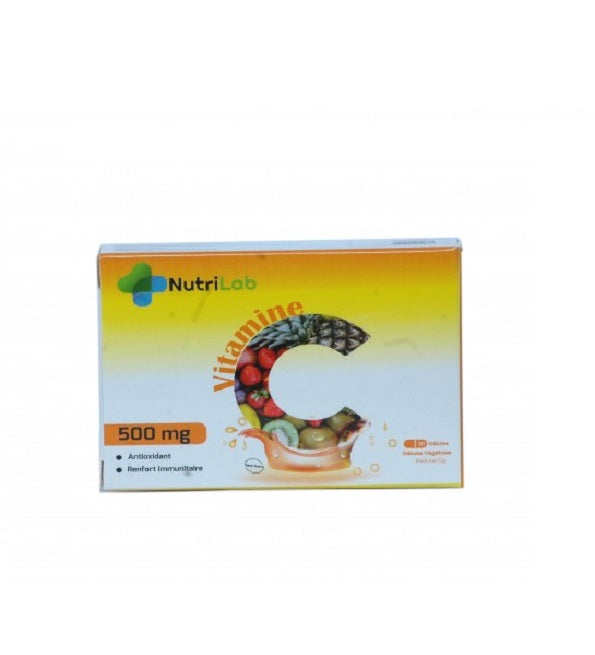Nutrilab Vitamine C 500 Mg – 30Gélules
