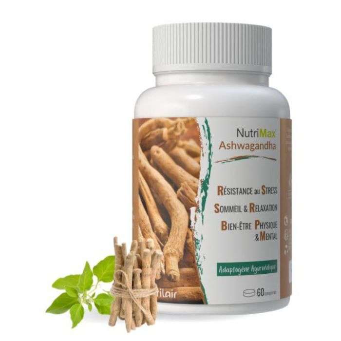 Nutrimax Ashwagandha 60 Comprimes
