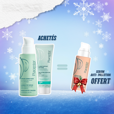 Placentor Serum Correcteur 30ml + Serum Correcteur 30ml = Serum Anti Pollution Offert