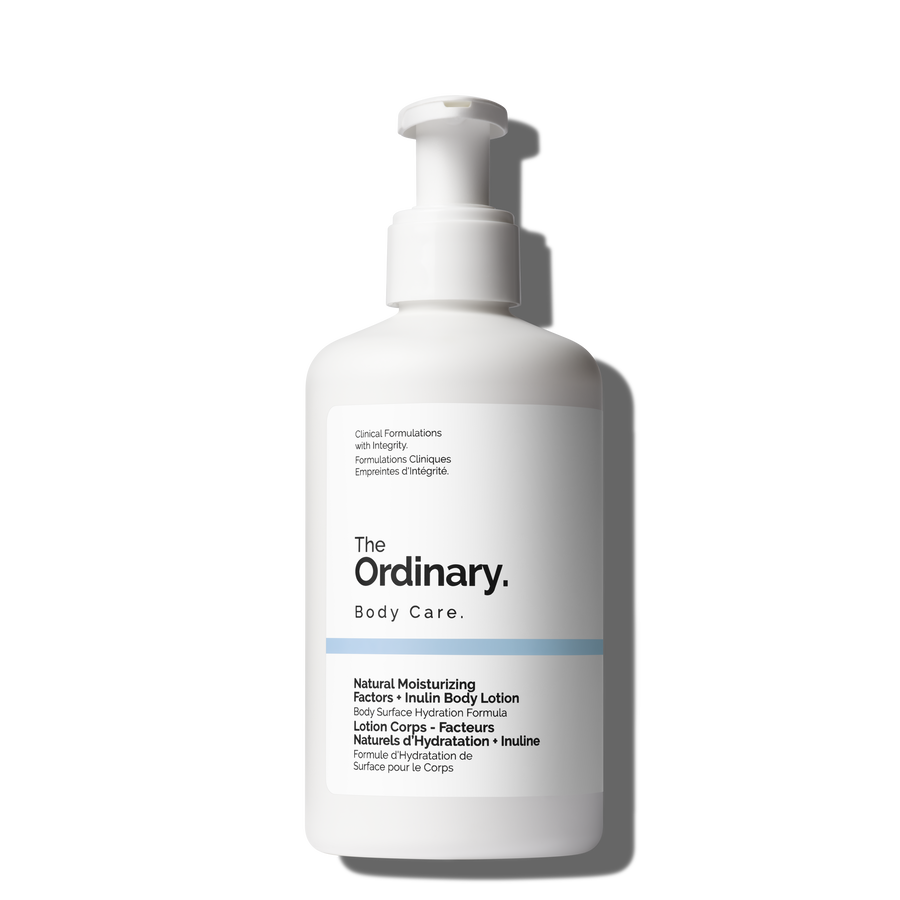 The Ordinary Natural Moisturizing Factors + Inulin Body Lotion — 240 ml — présentation du produit