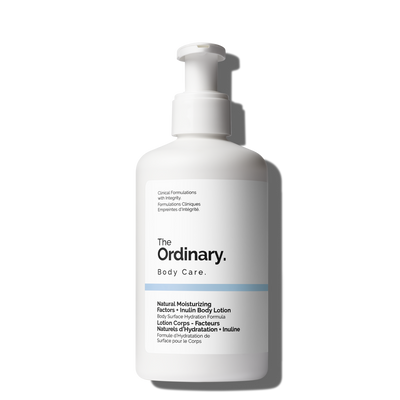 The Ordinary Natural Moisturizing Factors + Inulin Body Lotion — 240 ml — présentation du produit