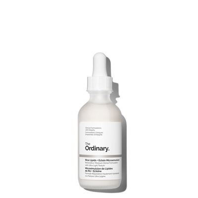 The Ordinary Rice Lipids + Ectoin Microemulsion — 60 ml — présentation du produit
