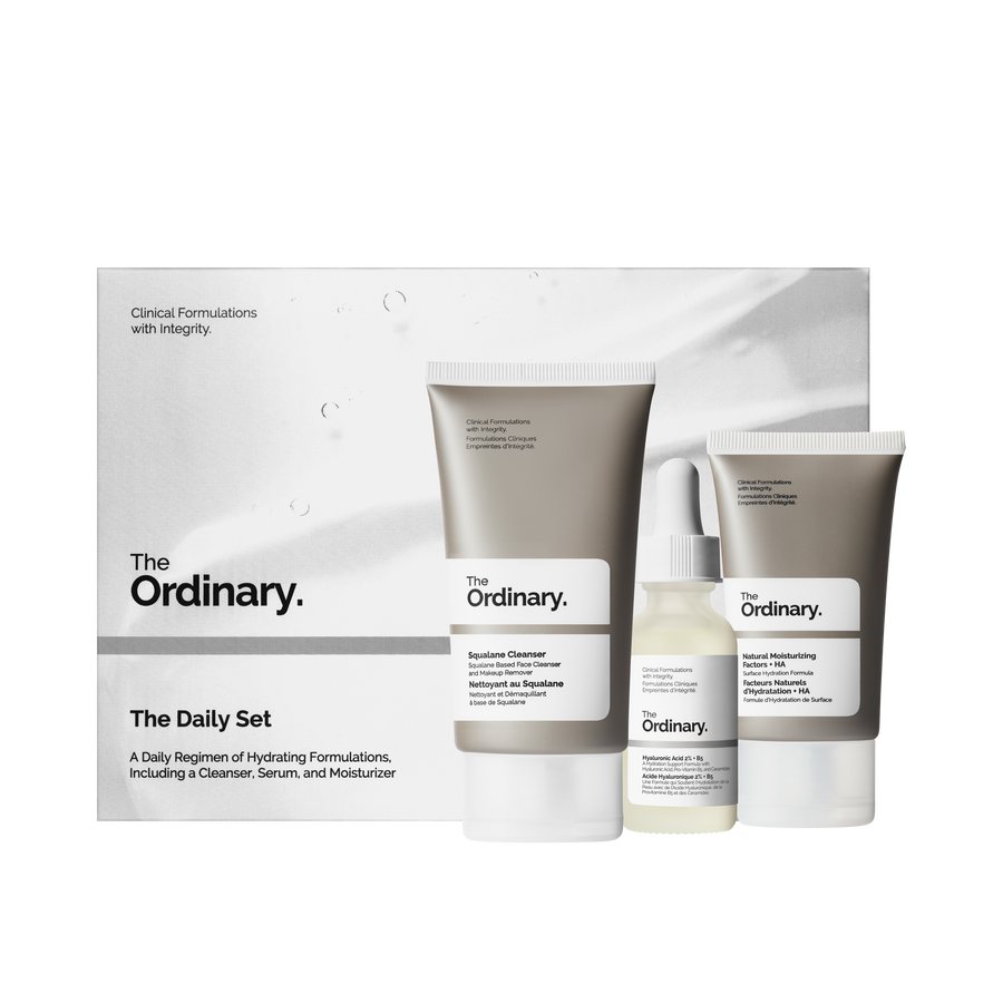 The Ordinary The Daily Set — Coffret — présentation du produit