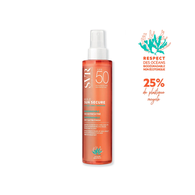 Svr Ecran Sun Secure Huile Seche Spf50+ 200ml