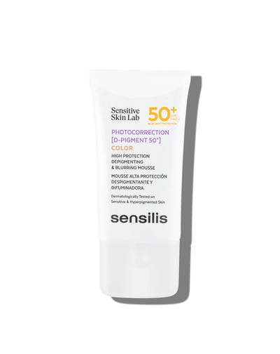 Sensilis Photocorrection [D-Pigment] SPF 50+ – Crème Solaire Anti-Taches & Éclat du Teint
