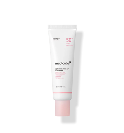 MEDICUBE PDRN Pink Tone Up Sunscreen SPF50+ PA++++ 50ml