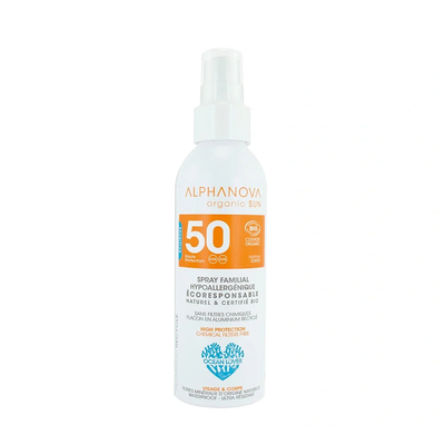 Alphanova Sun Spray Solaire Familial Spf50+ 150g