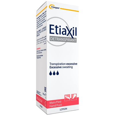 Etiaxil lotion transpiration excessive des pieds et mains 100 ML