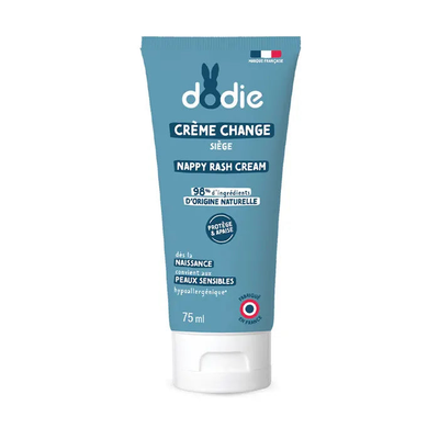 Dodie – Crème de change sans parfum – 75 ml