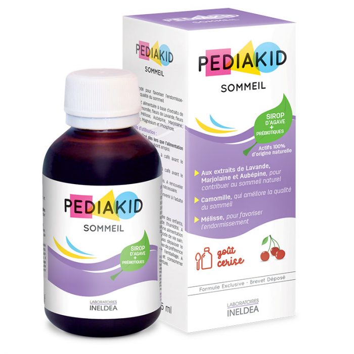 Pediakid Sommeil Sirop Gout Cerise 125 ml