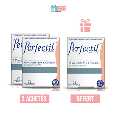 Perfectil Original Triple Action Boites–30 Comprimés X 2 - 1 Boites–30 Comprimés Offert