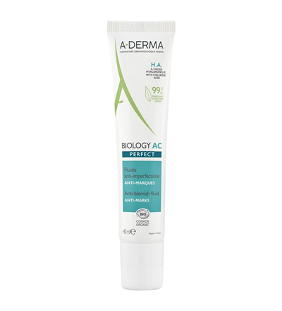 A-DERMA  BIOLOGY AC PERFECT Fluide anti-imperfections anti-marques 40ML