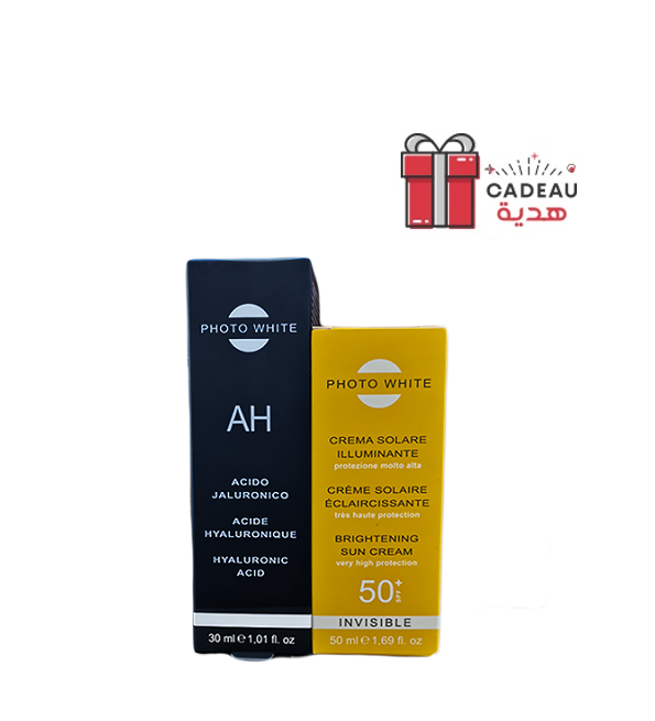 Photo White AH Crème Acide Hyaluronique 30ml + Ecran Invisible