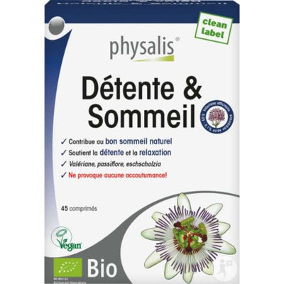 Physalis Detente Et Sommeil 45 Comprimes