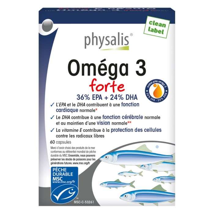Physalis Omega 3 Forte 60 Capsules