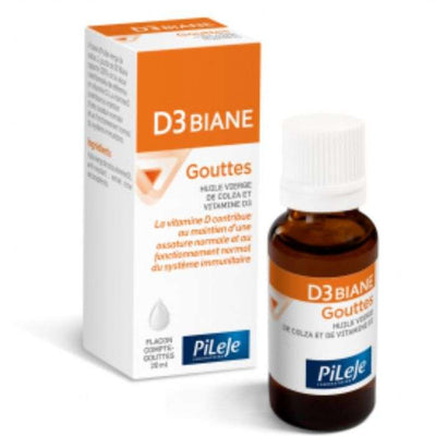 Pileje D3 Biane Gouttes 20 ml