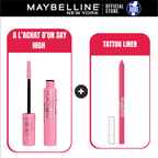 MAYBELLINE SKY HIGH Mascara Volume & Longueur AIR ROSE - TATTOO LINER