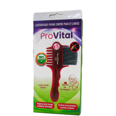 Pro vital Peigne Contre Poux et Lentes