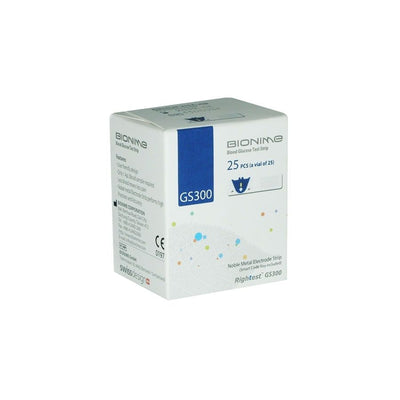 Bionime 25 Bandelettes Gs 300