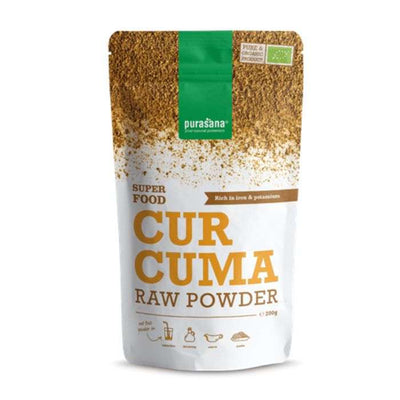 Purasana Curcuma Raw Poudre 200 G