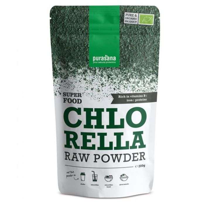 Purasana Poudre De Chlorella 200G