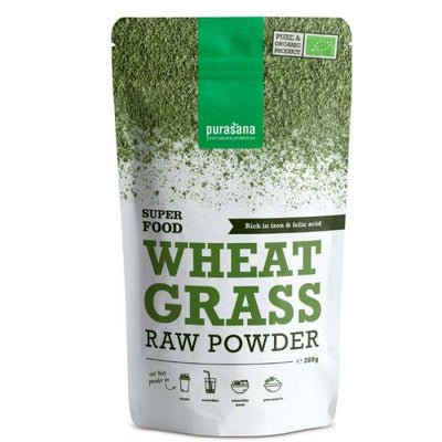 Purasana Poudre De Wheat Grass 200G