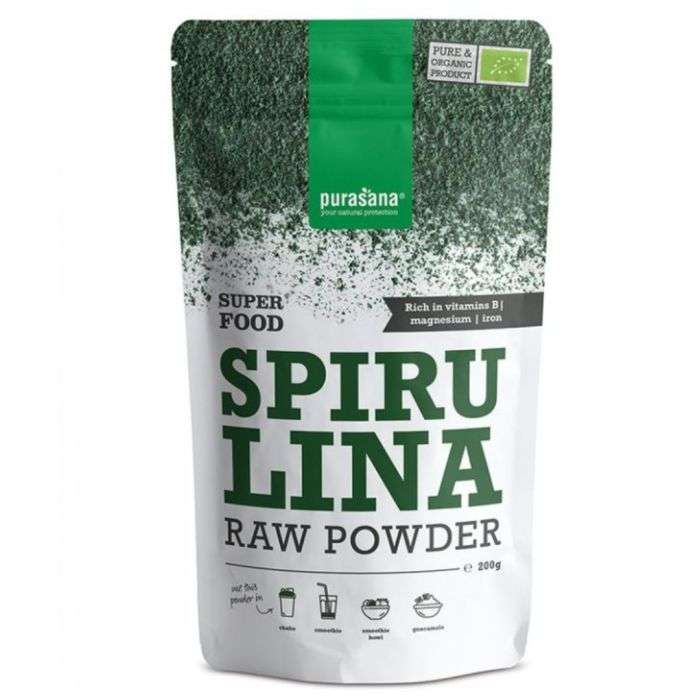 Purasana Poudre De Spirulina 200G