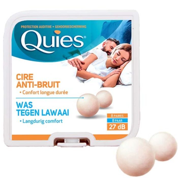 Quies Protection Auditive En Cire 8 Paires