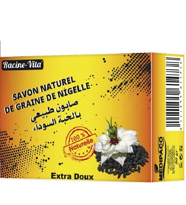 Racine Vita Savon Naturel De Graine De Nigelle