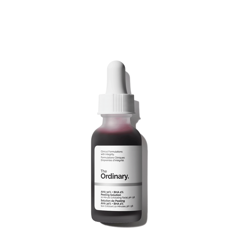 The Ordinary AHA 30% + BHA 2% Peeling Solution — 30 ml — présentation du produit