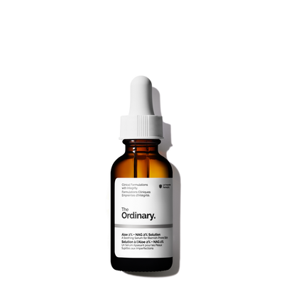 The Ordinary Aloe 2% + NAG 2% Solution — 30 ml — présentation du produit