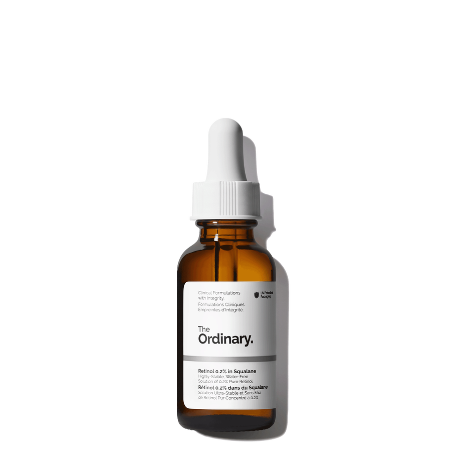 The Ordinary Retinol 0,2% in Squalane — 30 ml — présentation du produit