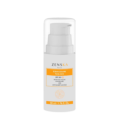 ZENSKA ÉCRAN SOLAIRE TEINTE CLAIRE – 50ml