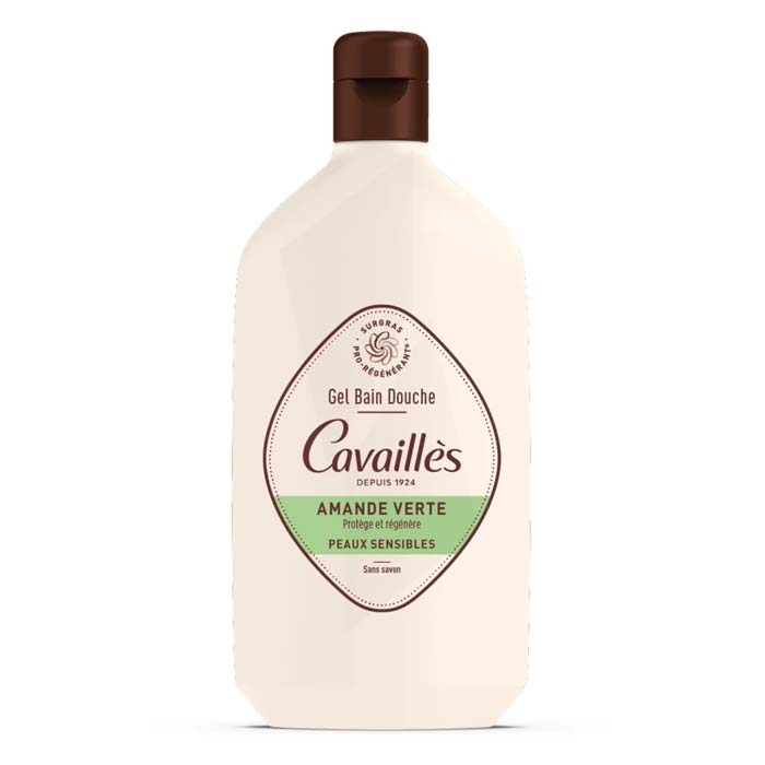 Cavailles Gel Bain Et Douche Surgras Amande Verte 400 ml