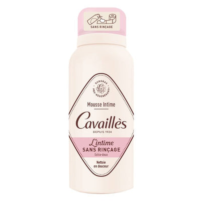Cavailles Mousse Intime Sans Rincage Extra Doux 100 ml