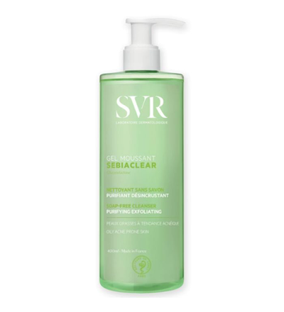 SVR SEBIACLEAR Gel Moussant 400 ML