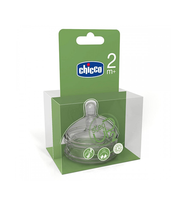 Chicco 2 Tétines Step Up 2 – 2 m+
