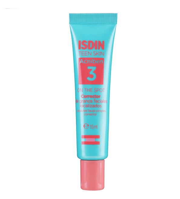 ISDIN TEEN SKIN ACNIBEN 3 ON THE SPOT CORRECTEUR LOCALISER 15 ML - 2 Fusion Water Magic 10 ml