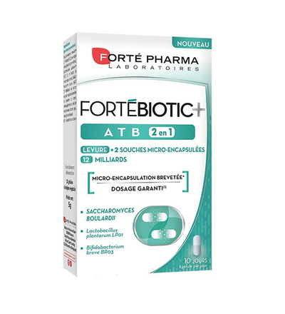 Forte Pharma FORTEBIOTIC ATB boite 10 gélules